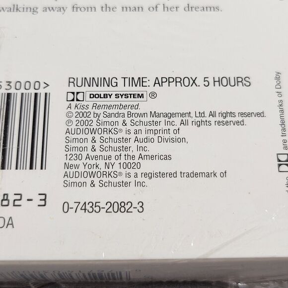 A Kiss Remembered by Erin St. Claire 2002, Compact Disc, Unabridged edition NEW - Picture 10 of 13